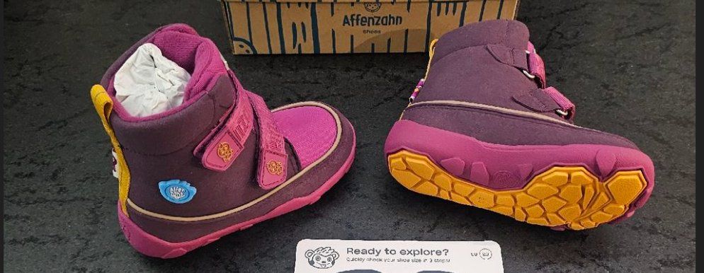 Affenzahn Scarpe da uomo: Affenzahn Winterstiefel Grösse 23 Barfussschuhe – Nuovo (secondo la descrizione) da Zürich venduto da jelasse 1