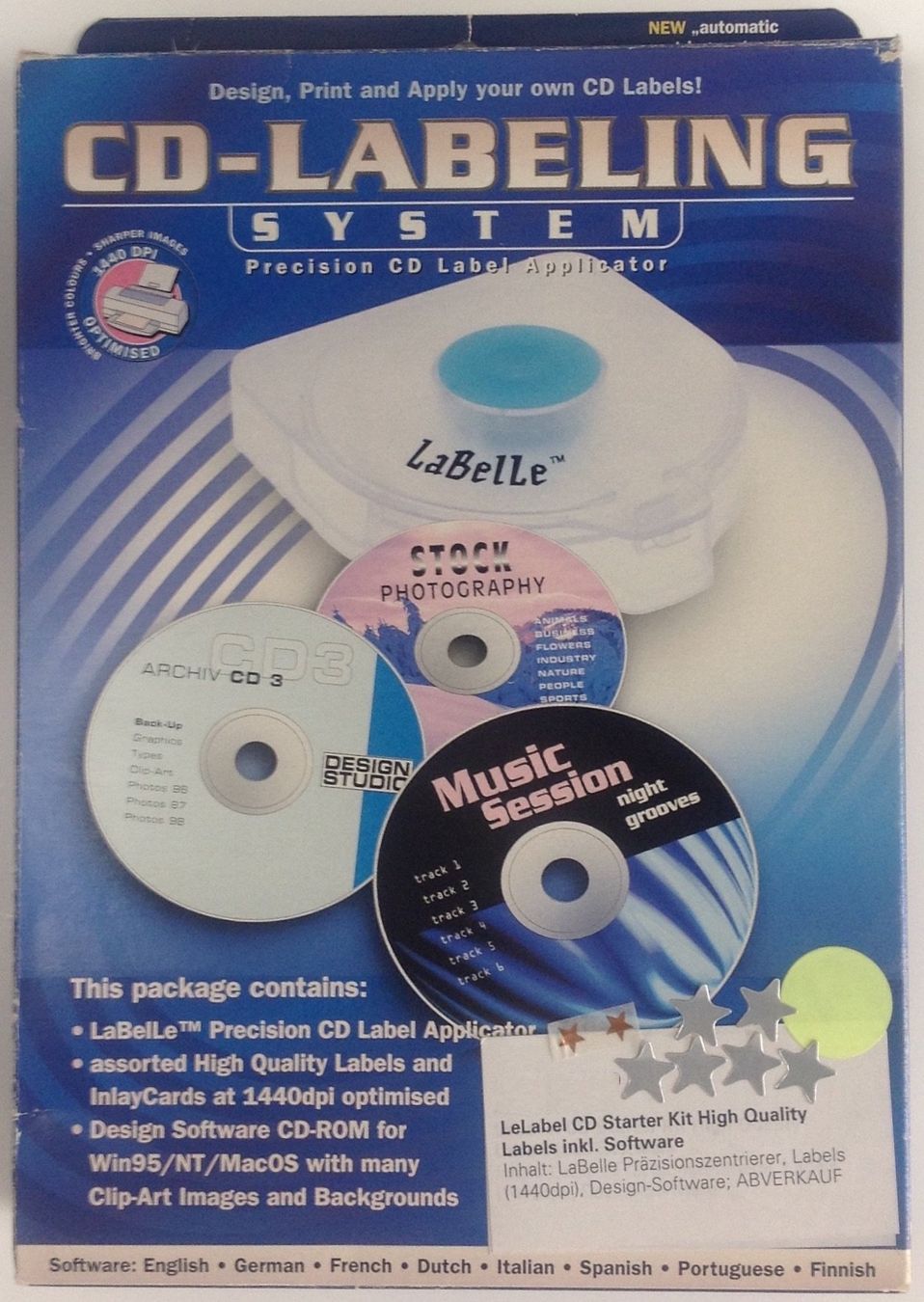 Carta: LeLabel SK-17 CD Starter Kit High Quality Labels inkl. Softw – Nuovo e nell'imballaggio originale da Reinach AG venduto da RiesenServicesGmbH