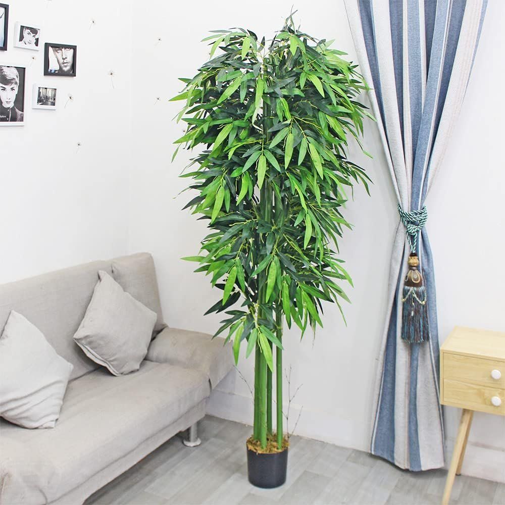 Pflanzen & Samen: Bambus Kunstbaum 210cm Decovego – Neu und originalverpackt aus Bottighofen von zaap 2