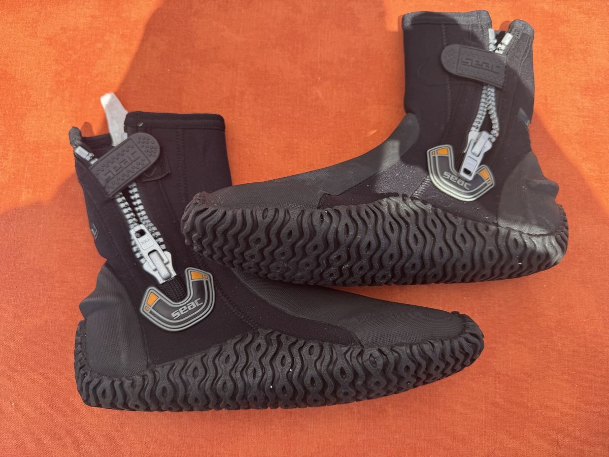 Scarpe da uomo: Chaussures de plongée Seac 3mm T.S 38-39 – Nuovo (secondo la descrizione) da Concise venduto da Pinpin69 1