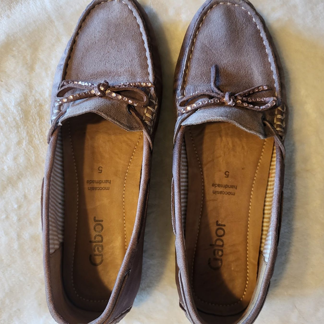 Gabor Scarpe da donna: Wunderschöner GABOR Mokassins Gr. 37 – Usato da Tägertschi venduto da TheChange 1