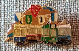 J370 - Pin PSV ÖV Strassenbahn Bus Tram