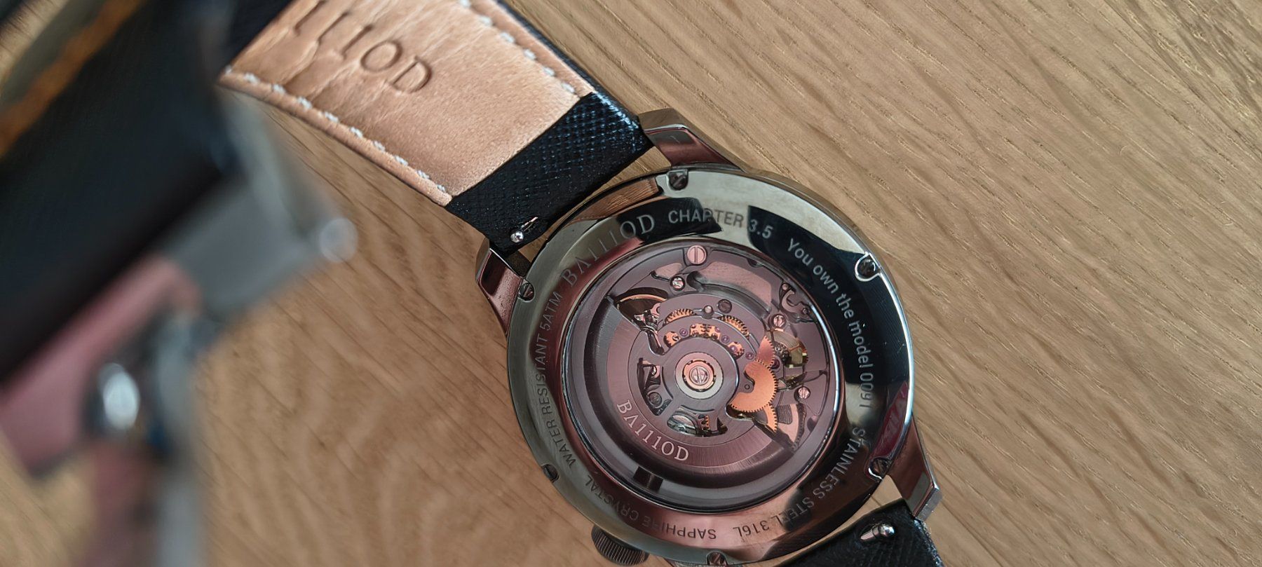 Orologi: BA111OD Chapter 3.5 Automatik Armbanduhr – Usato da Triesen venduto da biketunerle 3