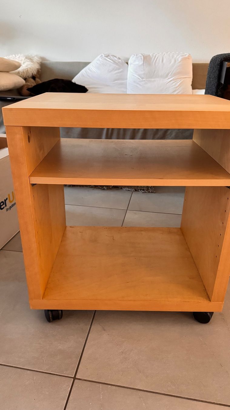Ikea Banconi: Ikea Malm Rollmöbel 52x40x58cm Birkenholzoptik – Usato da Baar venduto da 001loulou 4