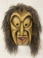 Wunderschöne Holzmaske von Rudolf Bodmer