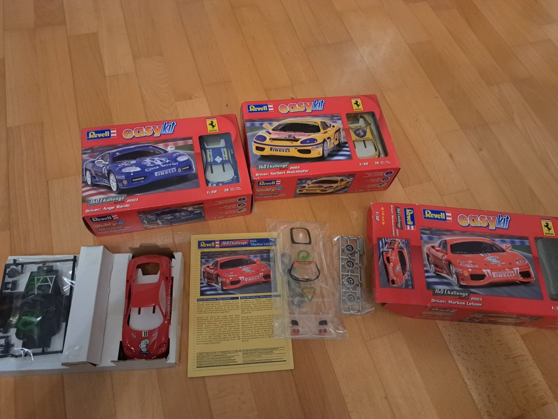 Revell Modellautos: Revell Auto  Ferrari 360 Challenge Easy Kit 3 Stück – Neu und originalverpackt aus Au (SG) von mavi4114 2