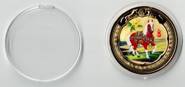 Pferd_Medaille 4_Gedenkmedaille in Schutzkapsel