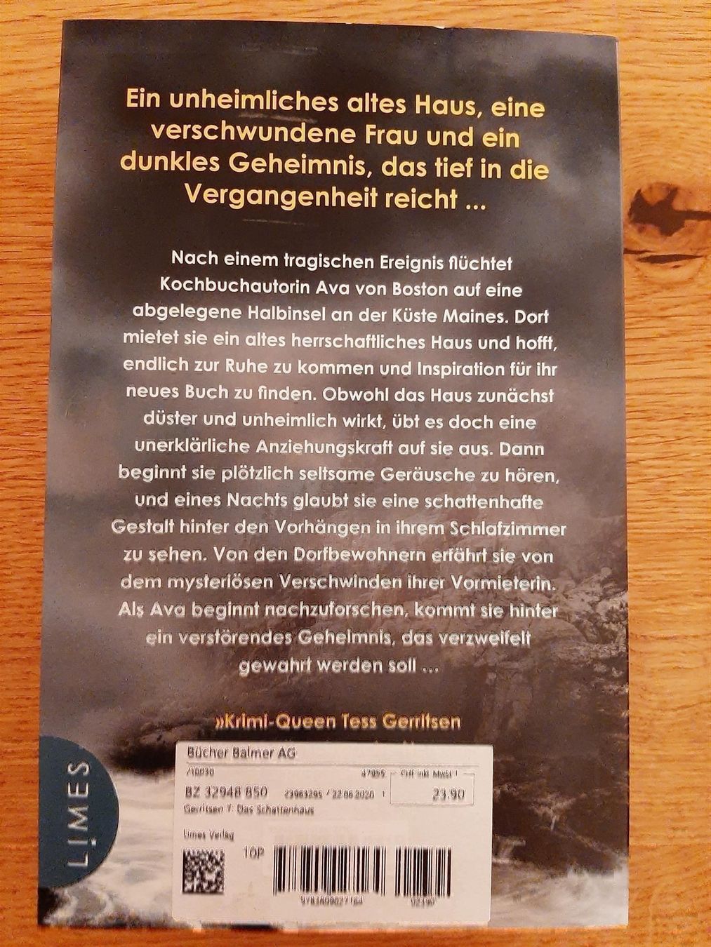 Libri: Tess Gerritsen Das Schattenhaus – Nuovo (secondo la descrizione) da Affoltern am Albis venduto da Sabinezc 1