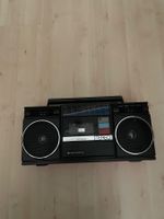 Kompaktanlage Stereo Kassettenradio Melectronic rot