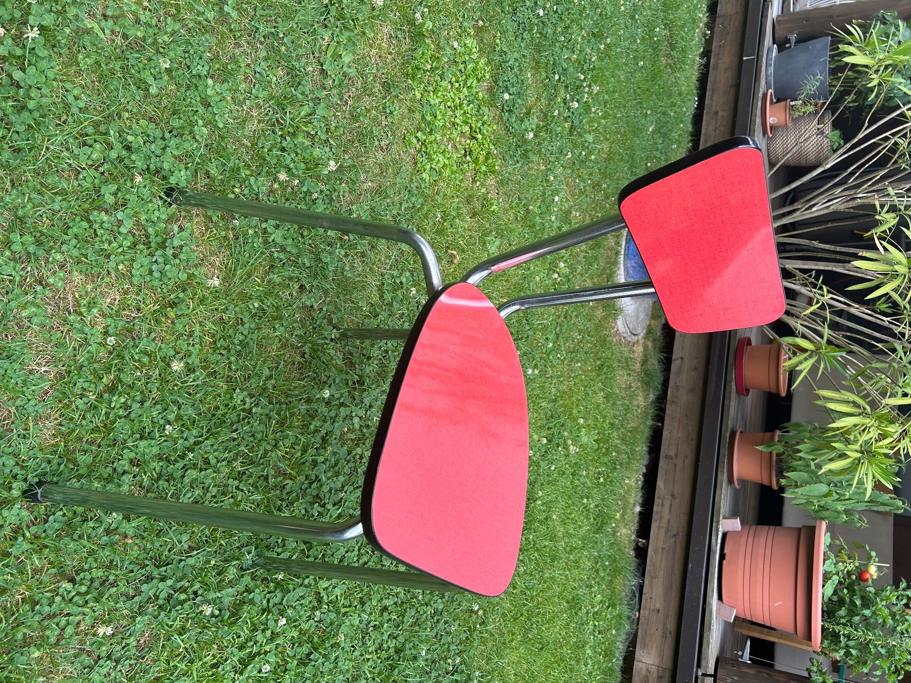 Sedie: Vintage Kelco Küchenstuhl rot – Usato da Zürich venduto da nicoleichholzer 1