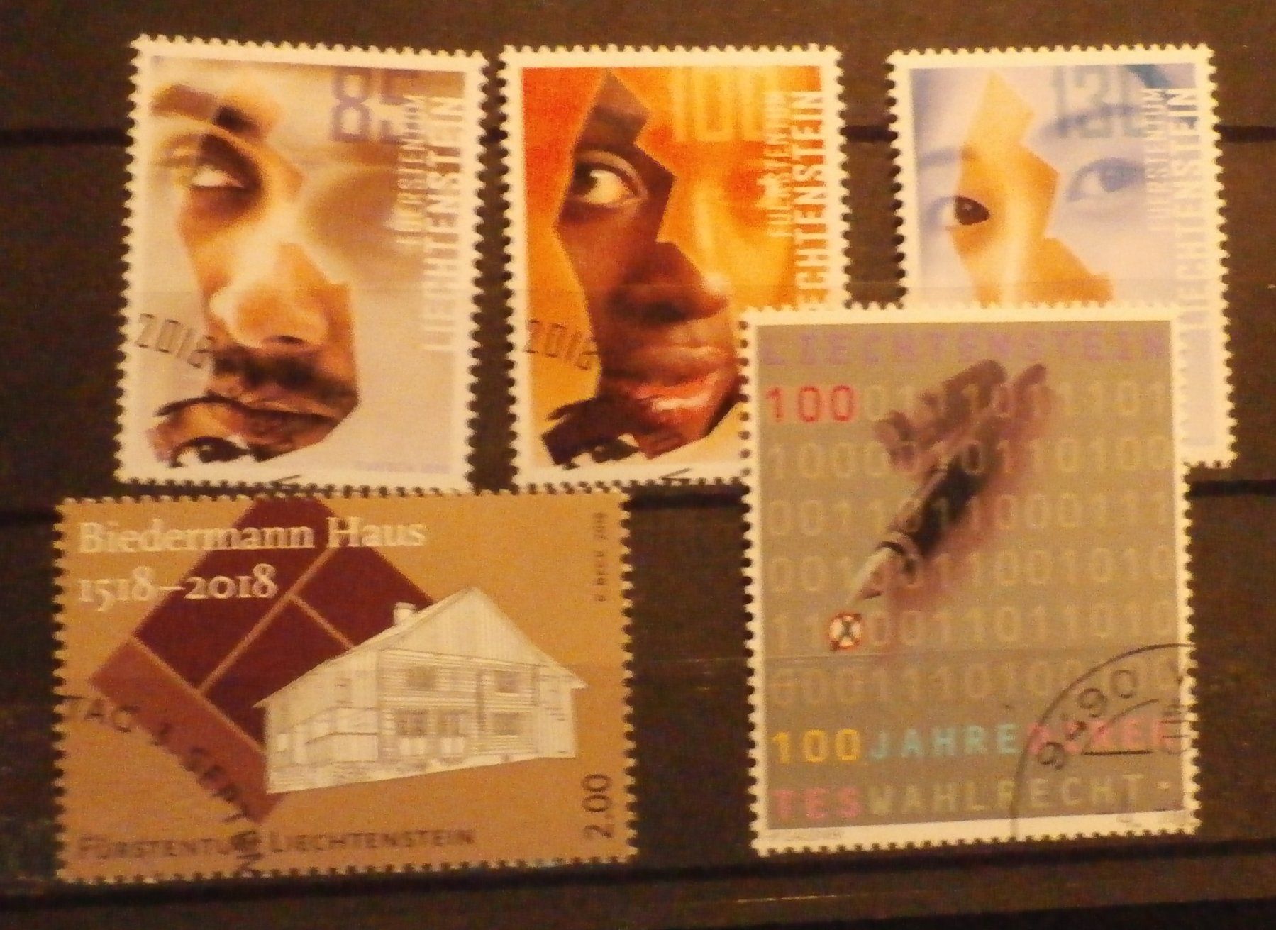 Alle Briefmarken: FL Briefmarken aus 2018 ET – Gebraucht aus Kehrsatz von Bernherb2 1