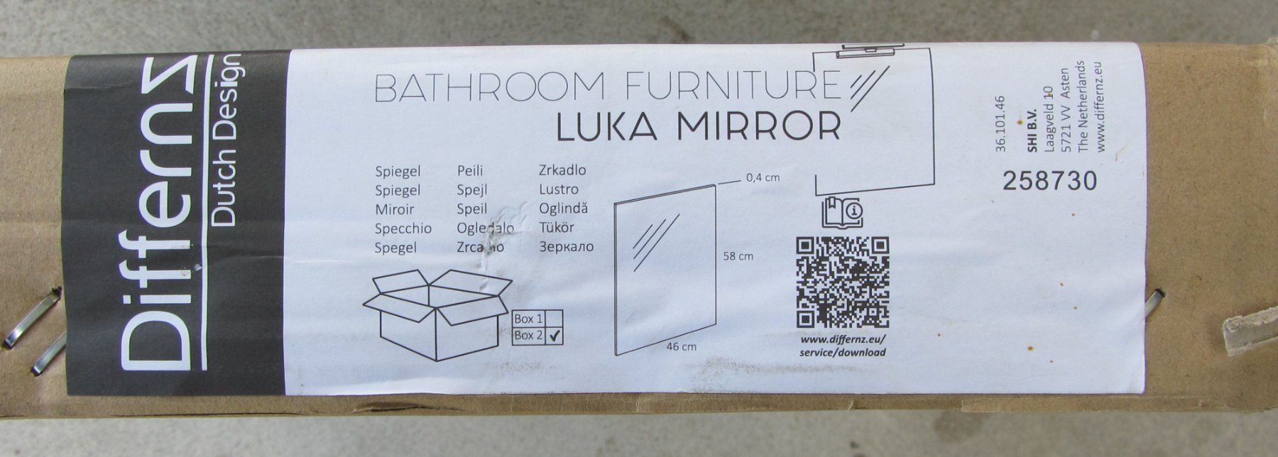 Spiegel: Badezimmerspiegel mit Beleuchtung – Neu und originalverpackt aus Münchwilen TG von Ehapa 6