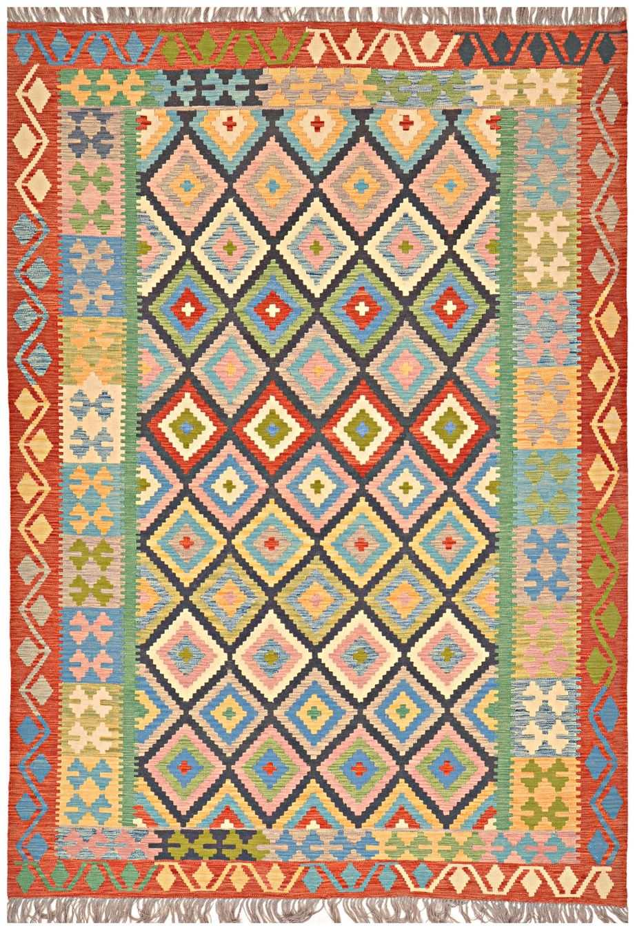Kelim Teppiche: Oriente Afghan Kelim Teppich 200x300 cm – Neu und originalverpackt aus Lahore von Fairways79 1