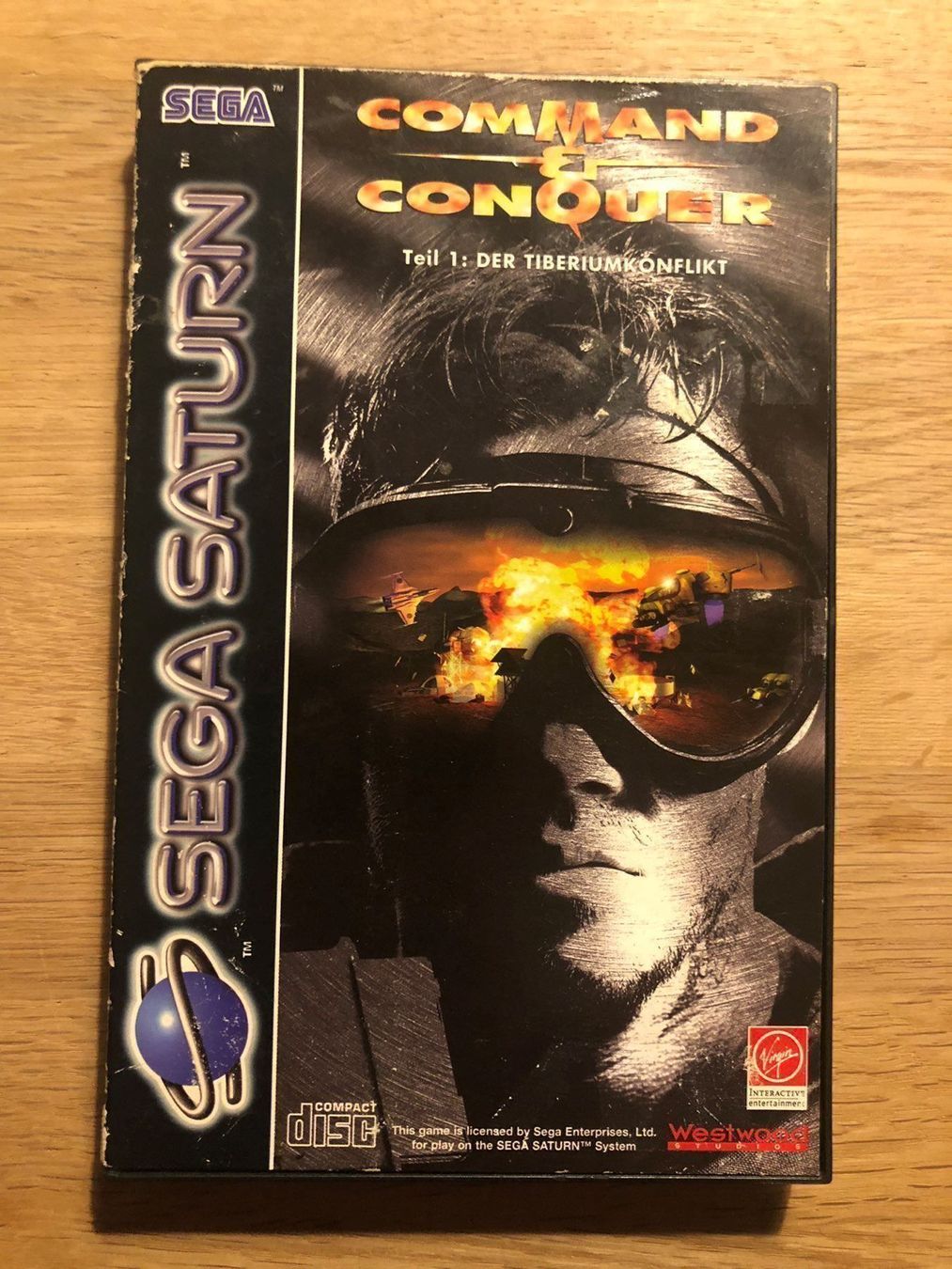 Sega Jeux: Command & Conquer für Sega Saturn – D'occasion à Kestenholz par Inna09