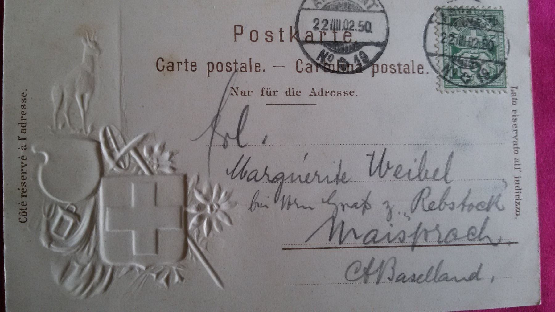 Ansichtskarten: Zofingen AK – Gebraucht aus Bischofszell von Joachim-115 1