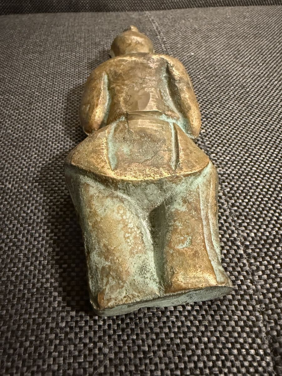 Skulpturen & Statuen: Buddhistischer Mönch aus Messing – Gebraucht aus Buchs SG von and_d8tp 6