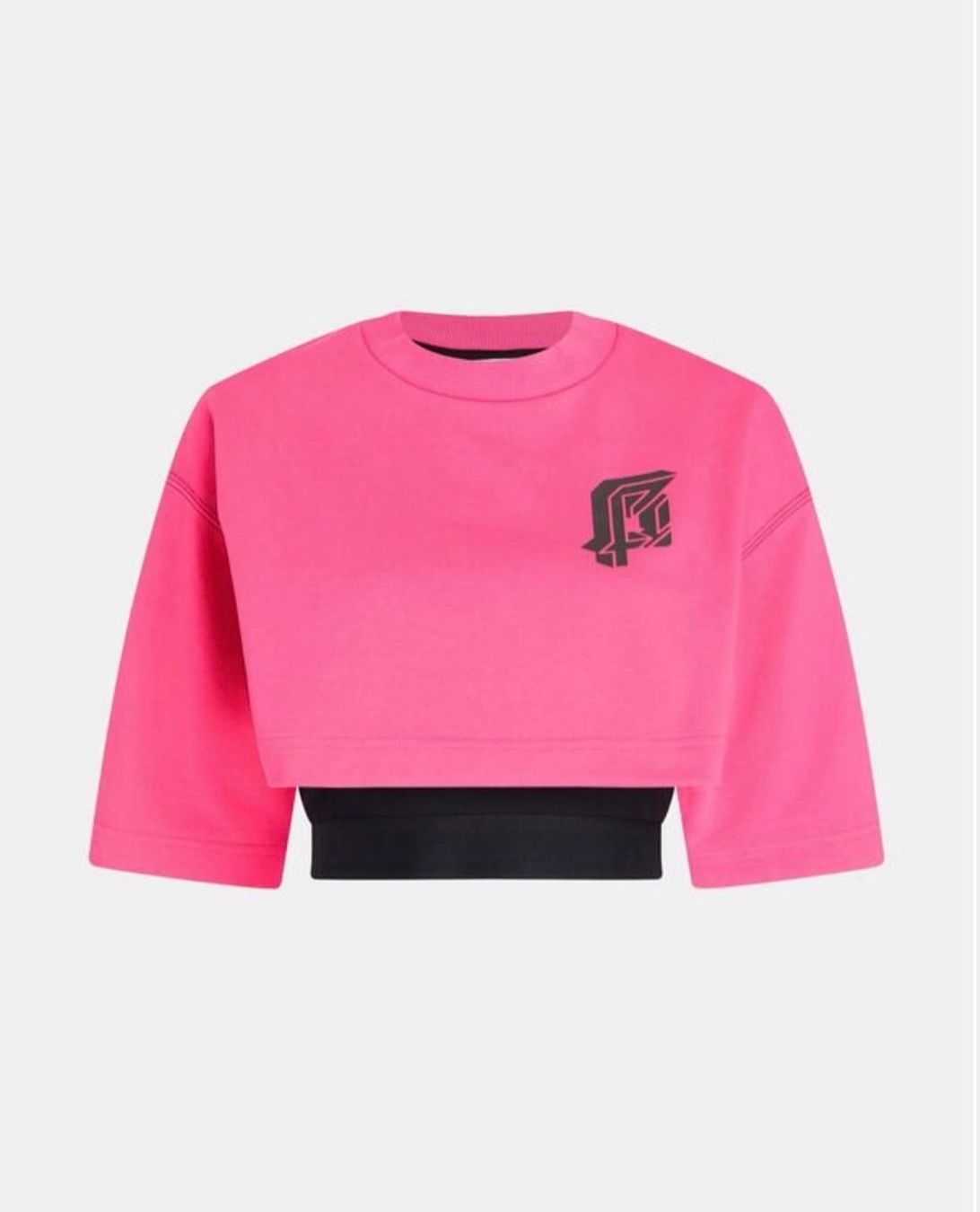 Esprit Blusen, T-Shirts & Tops: 2-in-1 Sweat Set: Pink mit Logo-Print – Neu und originalverpackt aus Wittenbach von bes_k8vr 8