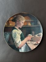 Langenthal Anker Kartoffelnschälendes Mädchen Ø 23 cm
