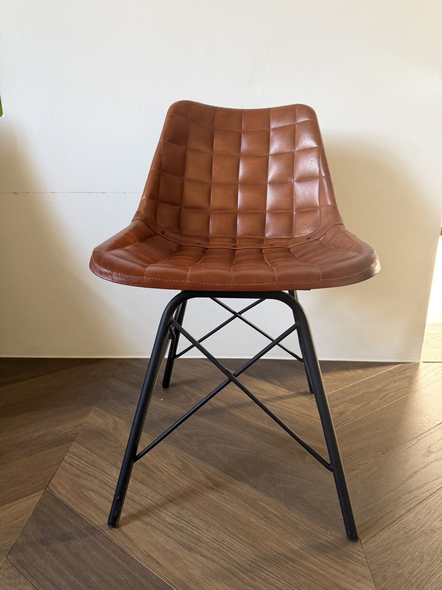 Sedie: Vintage Lederstuhl Caramel – Usato da Gossau SG venduto da sushifactory 9