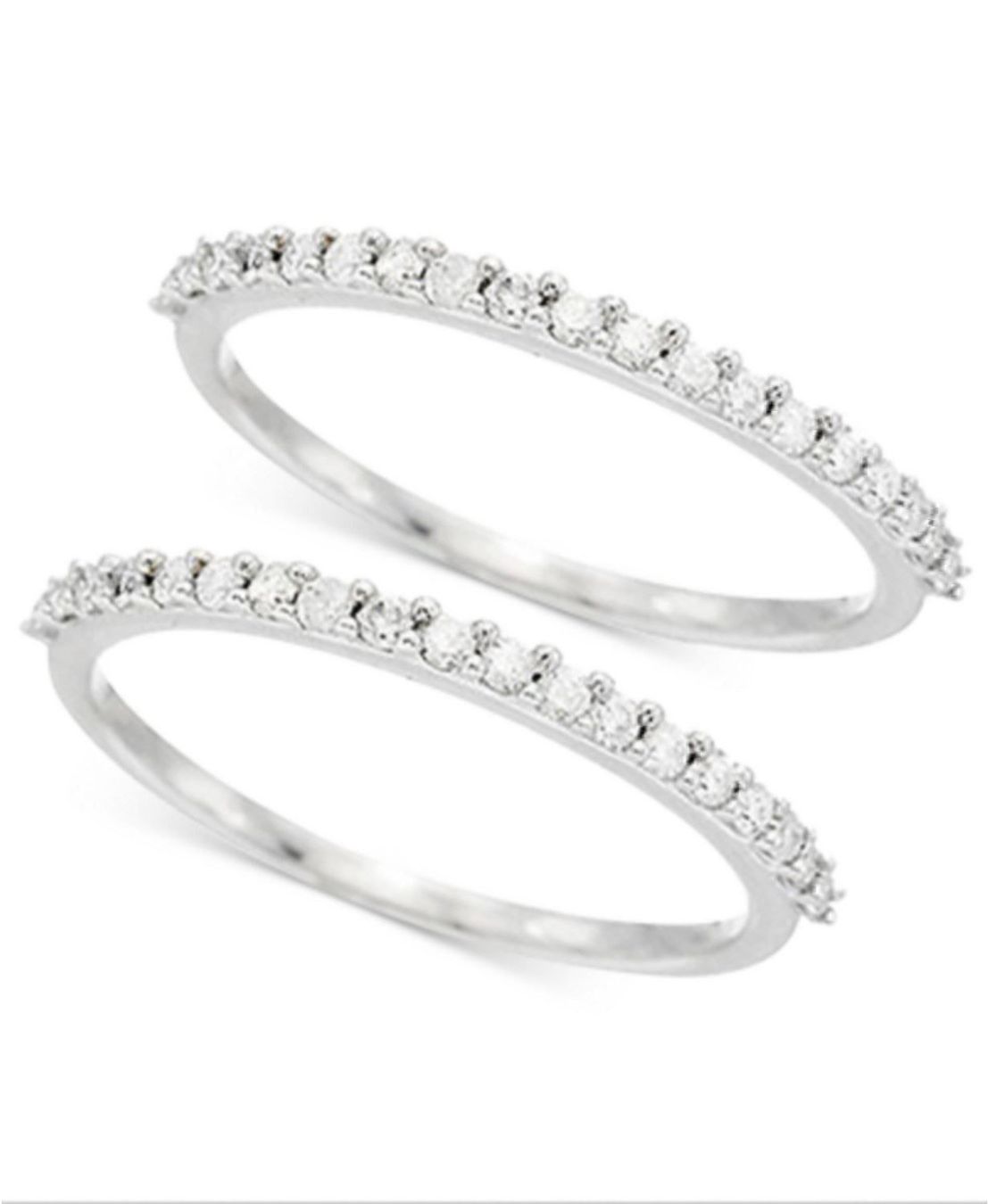 Ringe: NEW Diamant - Alliance Ring (2 Teillig) – Neu und originalverpackt aus Zürich von jujusi 5