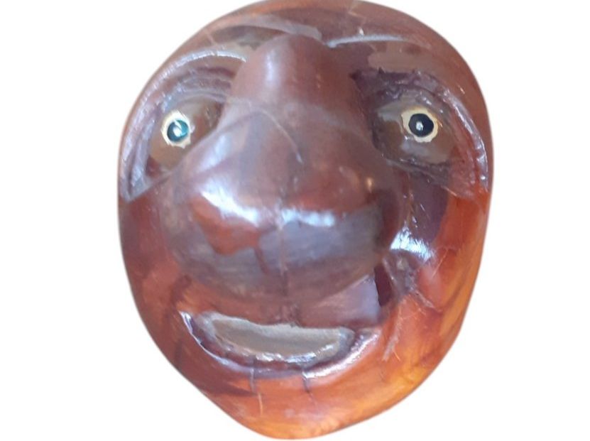 Sculture & Statue: Holzfigur geschnitzt Humor "grosse Nase" – Usato da Mörschwil venduto da antiksalon 4