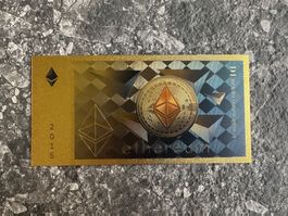 Etherium Sammlerbanknote