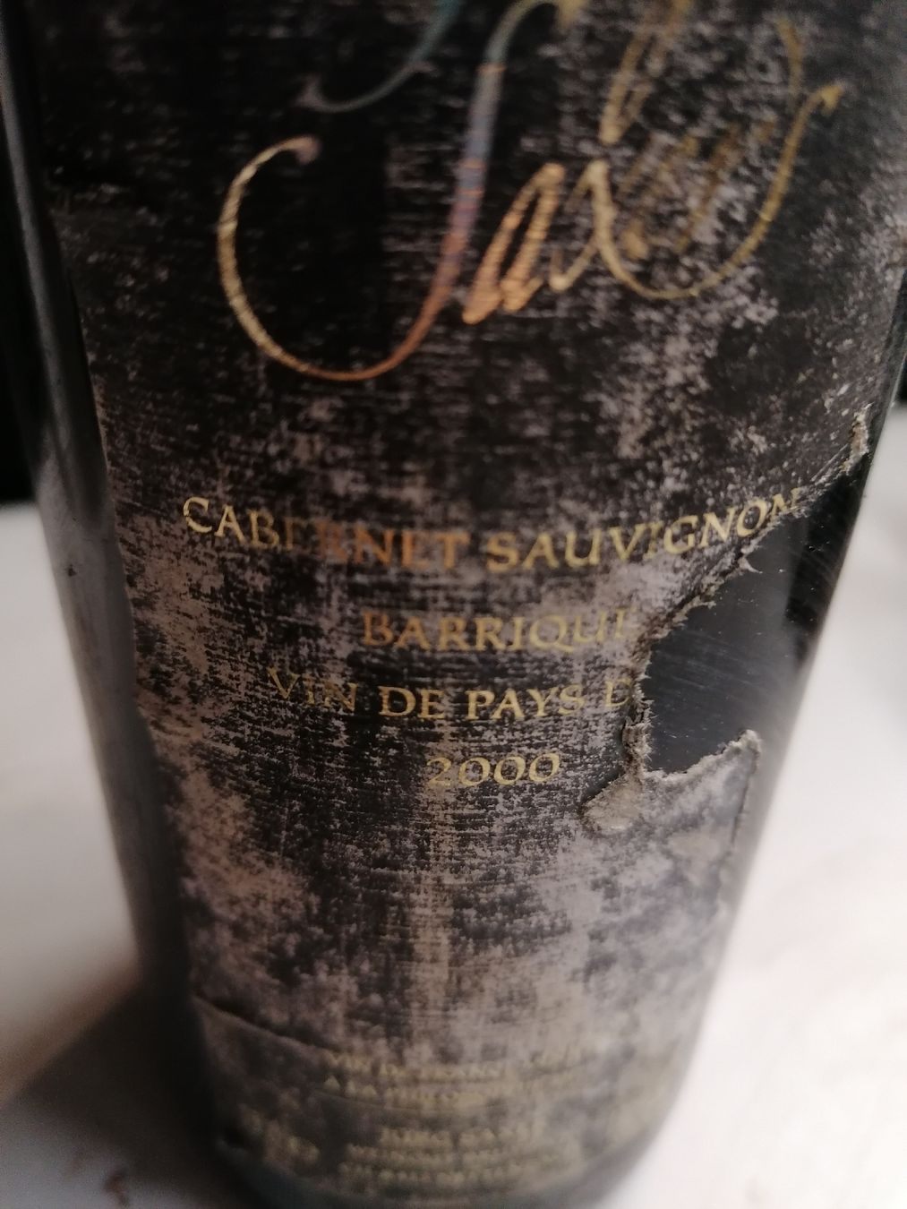 Vino: Vin rouge Jürg Saxer 2000 Cabernet Sauvignon – Nuovo (secondo la descrizione) da Genève venduto da Leboucheoreilles 4