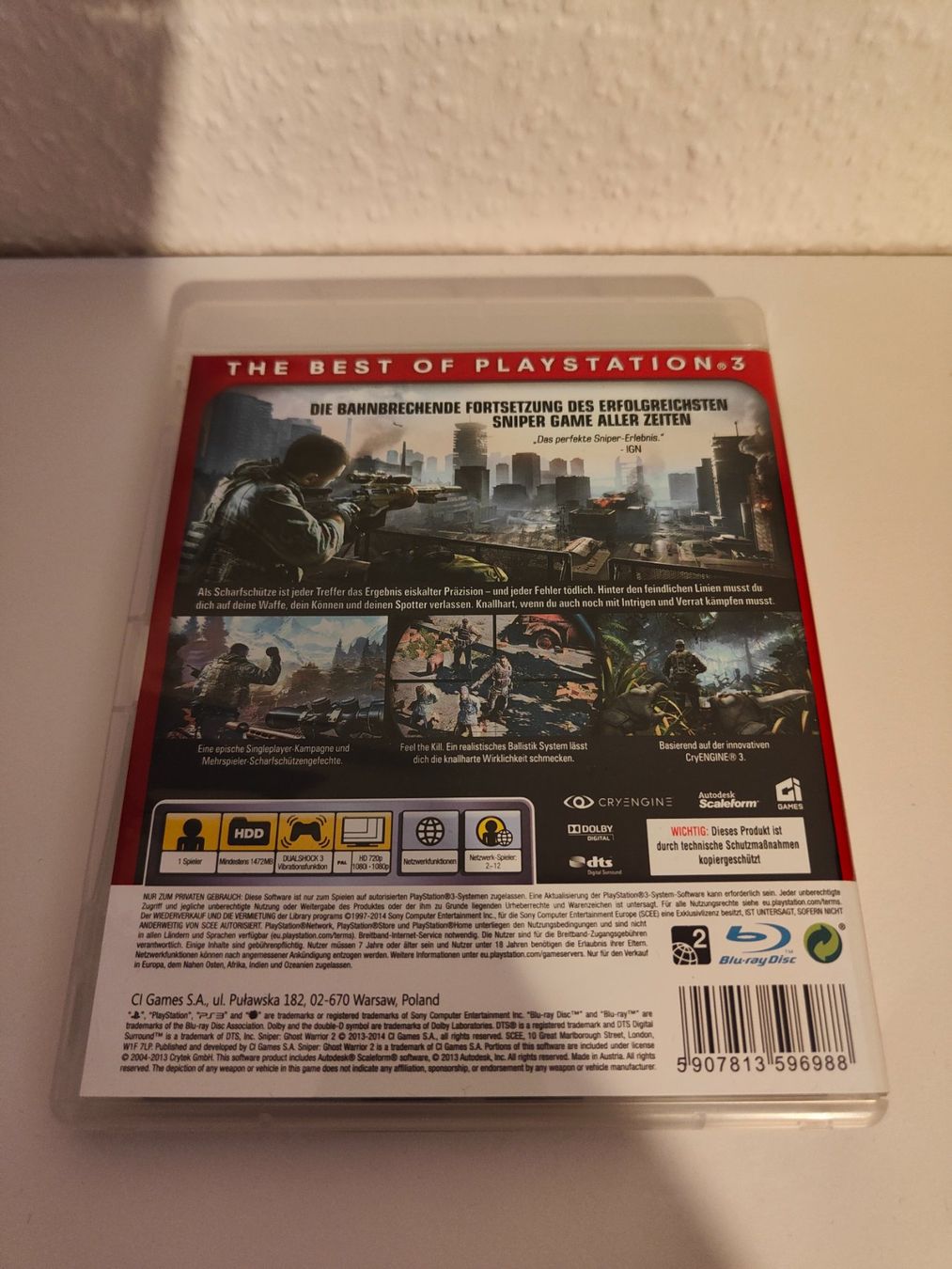 Sony Giochi: Sniper Ghost Warrior 2 - PS3 – Usato da Wittinsburg venduto da MrSascha 1