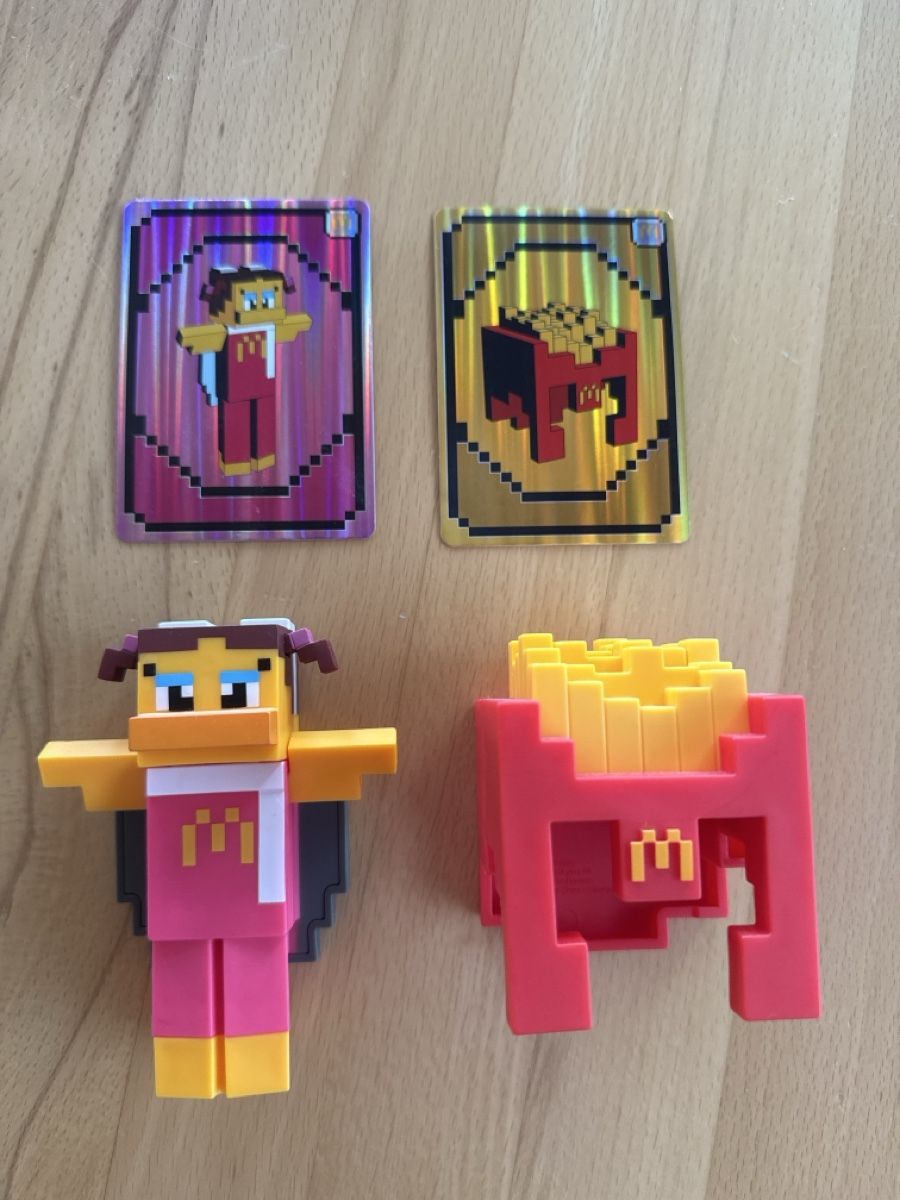 Mc Donald's Spielzeuge: Minecraft McDonalds, Spielzeug + Code – Neu und originalverpackt aus Flerden von tho_2t25