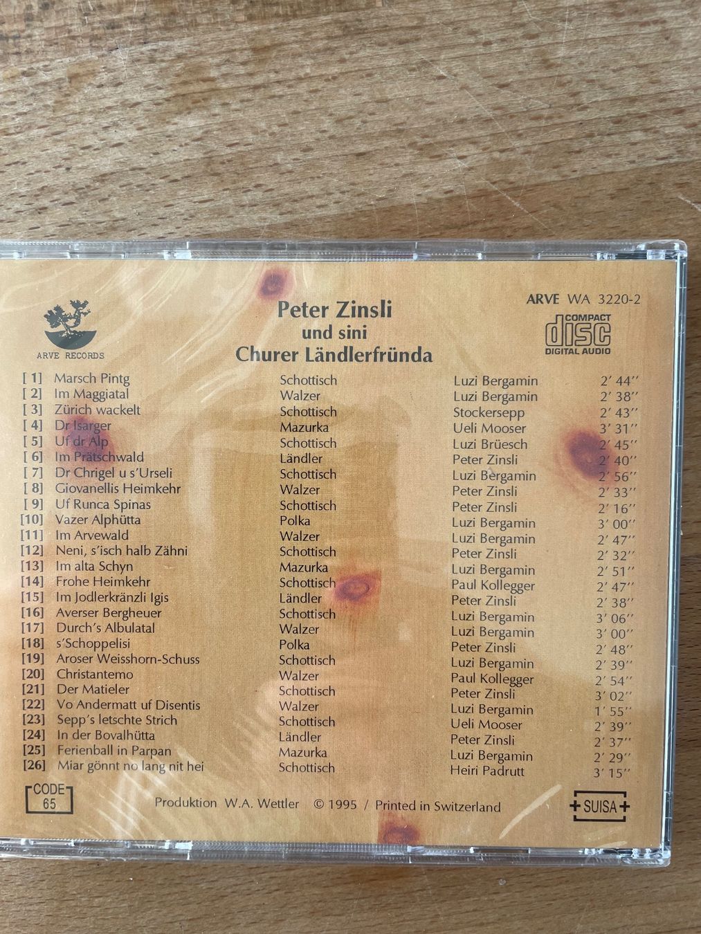 CD: Peter Zinsli div CD und 1 Kassette Originalverpackt – Nuovo e nell'imballaggio originale da Frauenfeld venduto da Fortserj 6