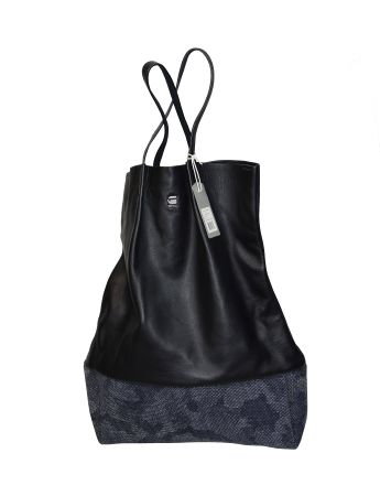 G-Star RAW Damen Leder Tasche Shopper /LP:279/schwarz