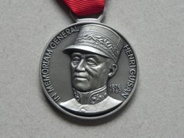 Medaille General Henry Guisan Militär 1986 Schweiz Armee