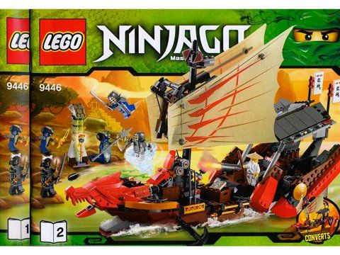 Lego Kit di costruzioni: Lego Ninjago 9446 Destiny's Bounty – Usato da Wil SG venduto da kaizzen 1