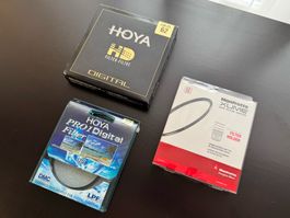 HOYA Cir-Pl; HOYA UV Filter; Filterhalter-System ø 62mm