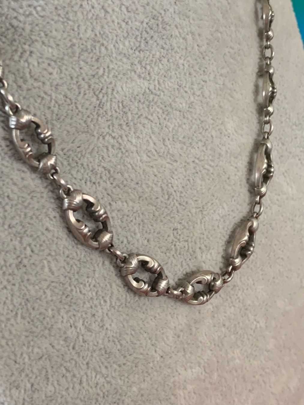 Ketten: Kette silber Jugendstil (47 cm) – Gebraucht aus Laufen von belleskulptur 7