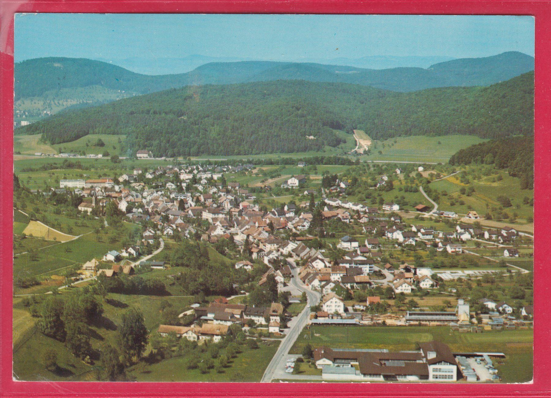 Cartoline postali: FLUGAUFNAHME, BUBENDORF, 10.5.1973 – Usato da Oberrieden venduto da Gebirgsstelze