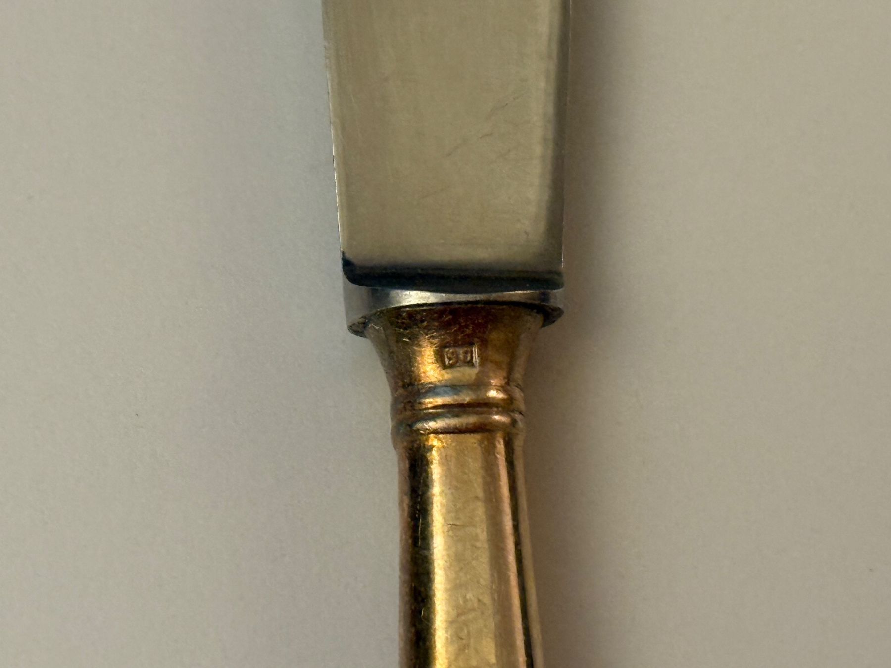 Bestecksets: 6 Dessertmesser, Wellner, versilbert Punze 90 – Gebraucht aus Zürich von leo0105 2