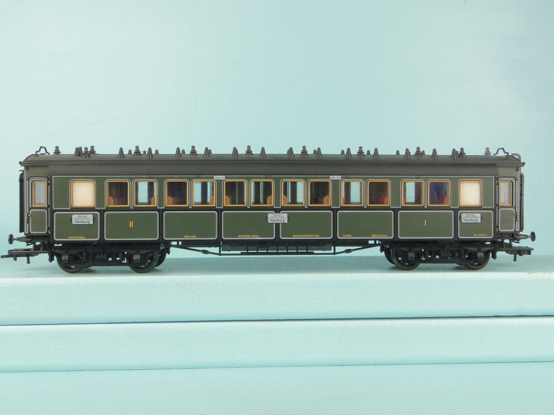 Trix Modellini di ferrovie: TRIX 33362 1/2 Klasse Wagen – Usato da Bülach venduto da cann11 3