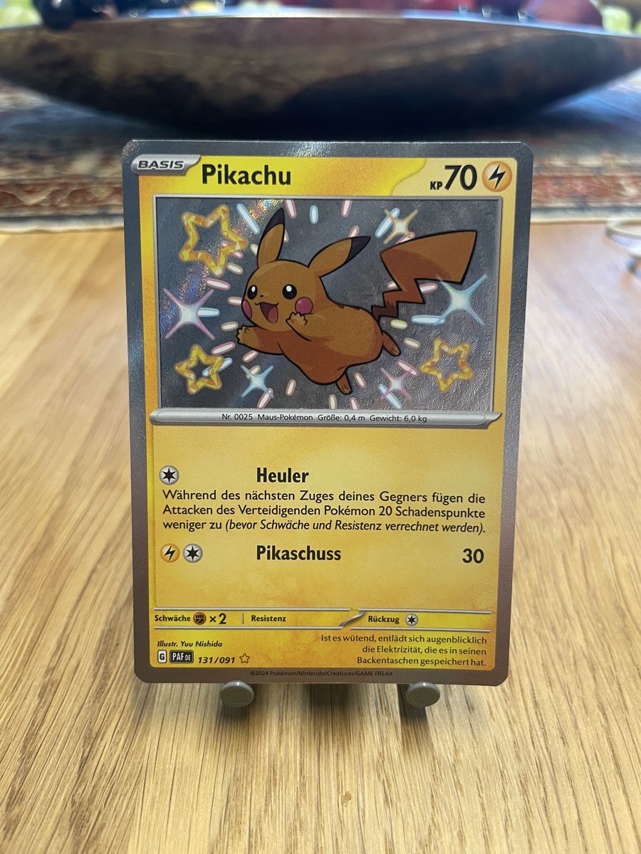 Pokémon Carte collezionabili: Pikachu 131 shiny - DE – Nuovo (secondo la descrizione) da Thalwil venduto da Sermet1907