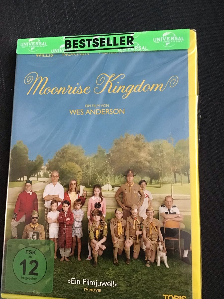 Tutti i DVDs: DVD Moonrise Kingdom/ neu und originalverpackt – Nuovo (secondo la descrizione) da Bischofszell venduto da 19bischi67