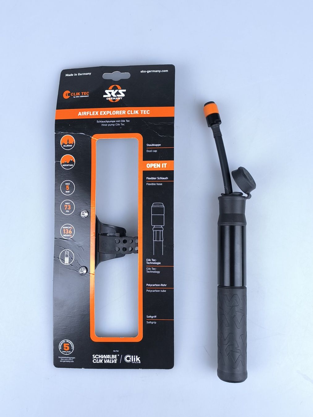 Sks Pumpen: SKS Airflex Explorer Clik Tec Minipumpe – Gebraucht aus Rüti ZH von Restwert_Rueti_ZH 2