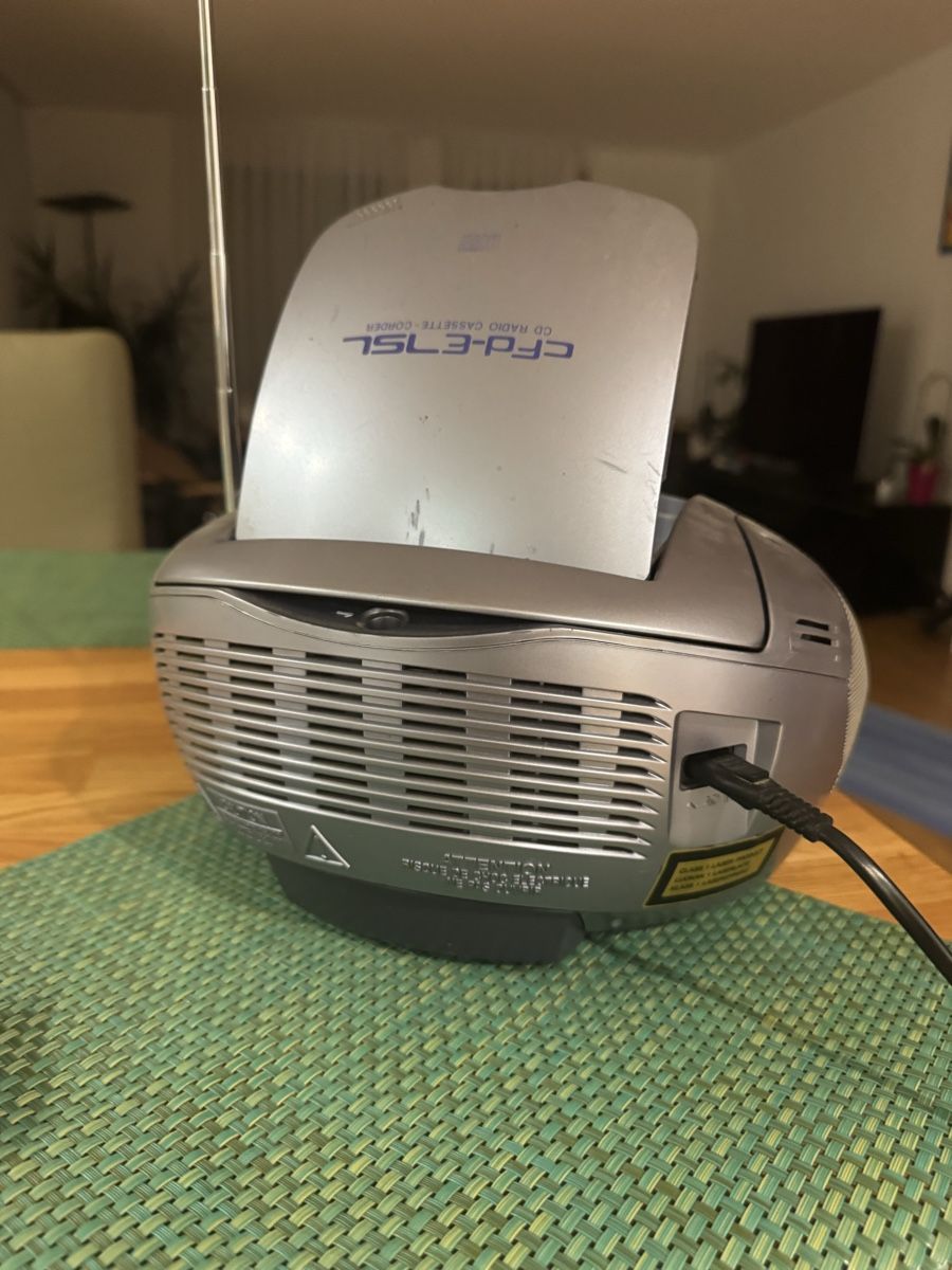 Sony Radios: Radio CD Cassette SONY CFD-E75SL bon tat – Gebraucht aus Wabern von moh_s5m8 6