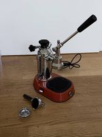La Pavoni Handhebel-Espressomaschine  rot