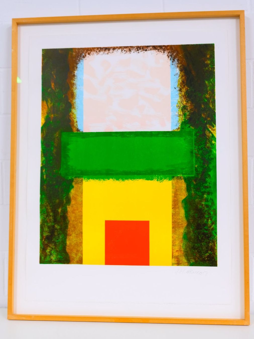 Grafica & Litografie: Original Kunstdruck, gerahmt, Signiert – Usato da Volketswil venduto da brockipfannenstil 1