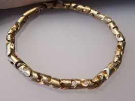 Aus der Goldschmiede  -  21,8 Gramm - 18Kt. Gelbgold Armband