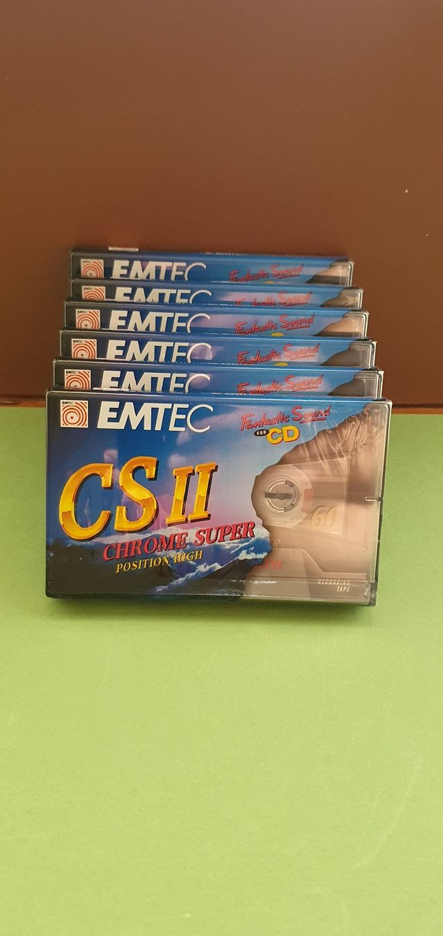 Musicassette: Cassette audio EMTEC CS II Chrome Super 60 – Nuovo e nell'imballaggio originale da Sion venduto da Timevintage 2