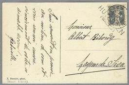1919, STAB-0 HUTTEGGEN (WALLIS) +0 STALDEN, AK VALLE DE SAAS
