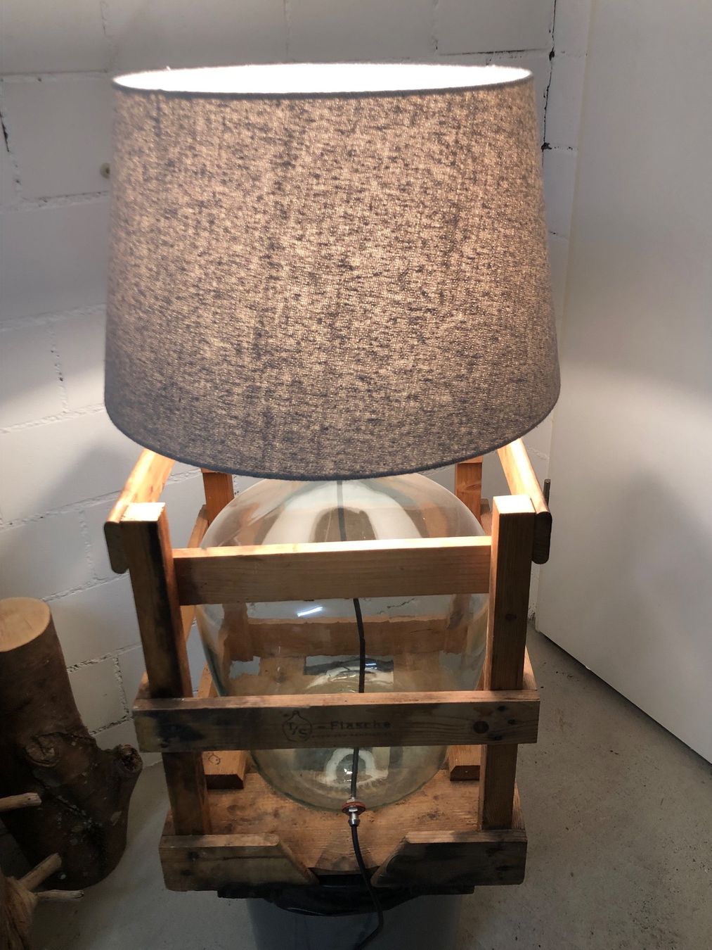 Manufactum Lampade: Flaschen-Lampe Upcycling – Usato da Oberwil BL venduto da scorpio70 3