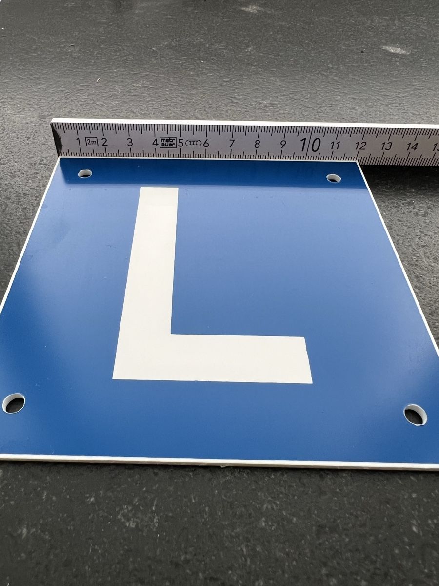 Schilder: Lernfahrer "L" Auto & Motorrad – Neu (gemäss Beschreibung) aus Schönenbuch von retrohunter 1