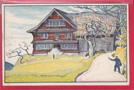 BAUERNHAUS AUF STRAHLEGG, 27.7.1923, GEMEINNÜTZE GESELLSCHAF